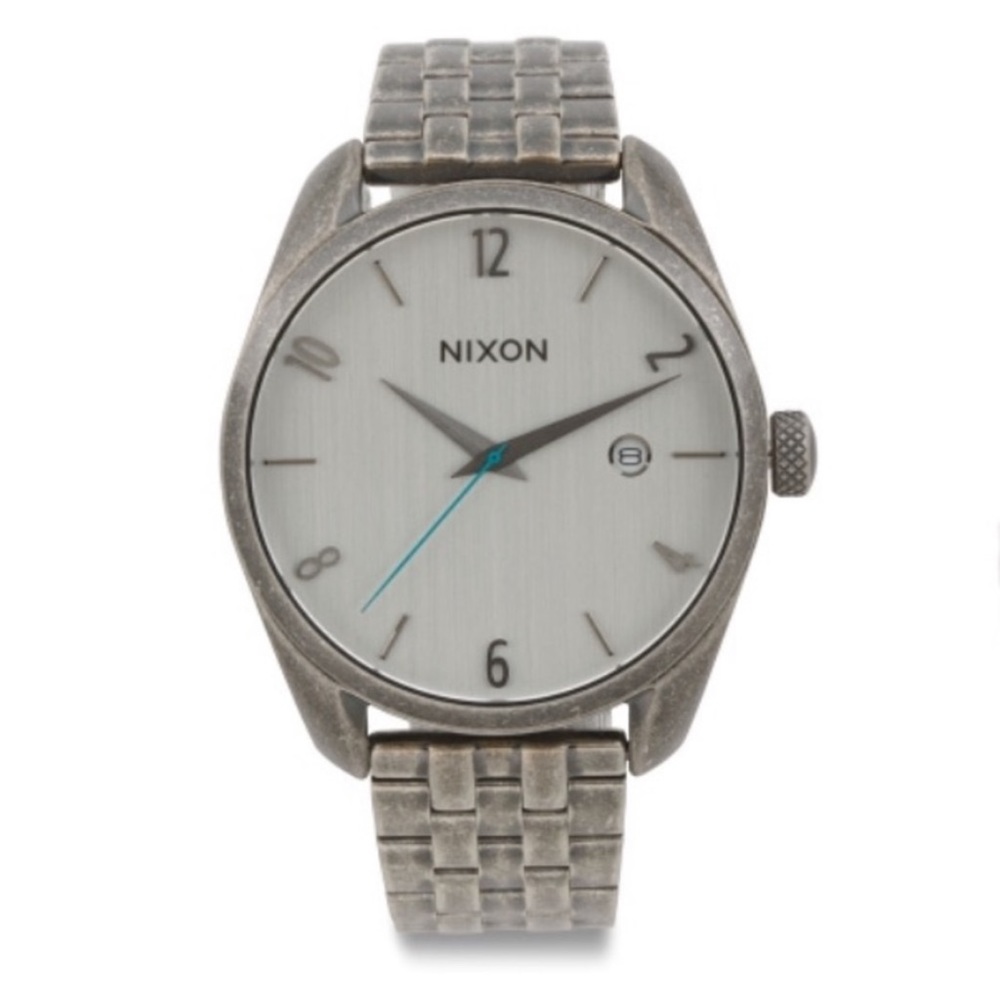 NIXON Bullet 38mm Women’s Watch Silver Antique
